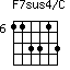 F7sus4/C=113313_6
