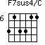 F7sus4/C=313311_6