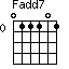 Fadd7=011101_0