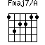 Fmaj7/A=132211_1