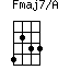 Fmaj7/A=4233_1