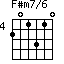 F#m7/6=201310_4