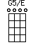 G5/E=0000_1