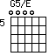 G5/E=0000_5
