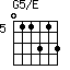 G5/E=011313_5