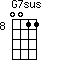 G7sus=0011_8