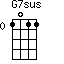 G7sus=1011_0