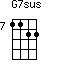 G7sus=1122_7