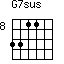 G7sus=3311_8