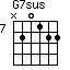 G7sus=N20122_7