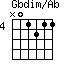 Gbdim/Ab=N01211_4