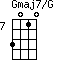 Gmaj7/G=3010_7