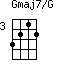 Gmaj7/G=3212_3