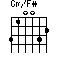 Gm/F#=310032_1