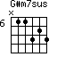 G#m7sus=N11323_6