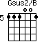 Gsus2/B=111001_5