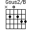 Gsus2/B=N20233_1