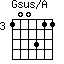 Gsus/A=100311_3