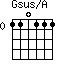 Gsus/A=110111_0