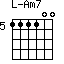 Am7=111100_5