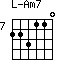 Am7=223110_7