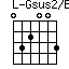 Gsus2/E=032003_1