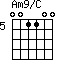 Am9/C=001100_5