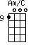 Am/C=1000_9