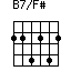 B7/F#=224242_1