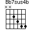 Bb7sus4b=NN2344_1