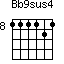 Bb9sus4=111121_8