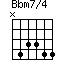 Bbm7/4=N43344_1