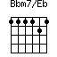 Bbm7/Eb=111121_1