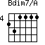 Bdim7/A=231111_4