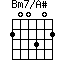 Bm7/A#=200302_1