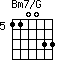 Bm7/G=110033_5