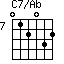 C7/Ab=012032_7