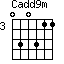 Cadd9m=030311_3