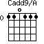 Cadd9/A=110111_0