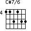 C#7/6=113133_4