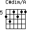 C#dim/A=231211_5
