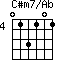 C#m7/Ab=013101_4