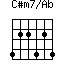 C#m7/Ab=422424_1