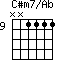 C#m7/Ab=NN1111_9