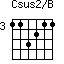 Csus2/B=113211_3