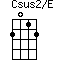 Csus2/E=2012_1