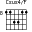 Csus4/F=113311_8