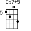 Db7+5=1203_5