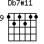 Db7#11=121211_9