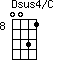 Dsus4/C=0031_8